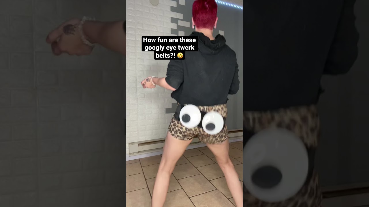 Googly eye twerk belts! I’m making a video teaching you guys how to make your own too! 🤟🏻❤️🧚
