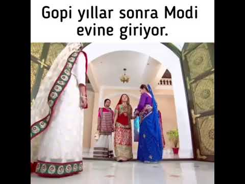 GOPİ YILLAR SONRA MODİ EVİNE GİDİYOR
