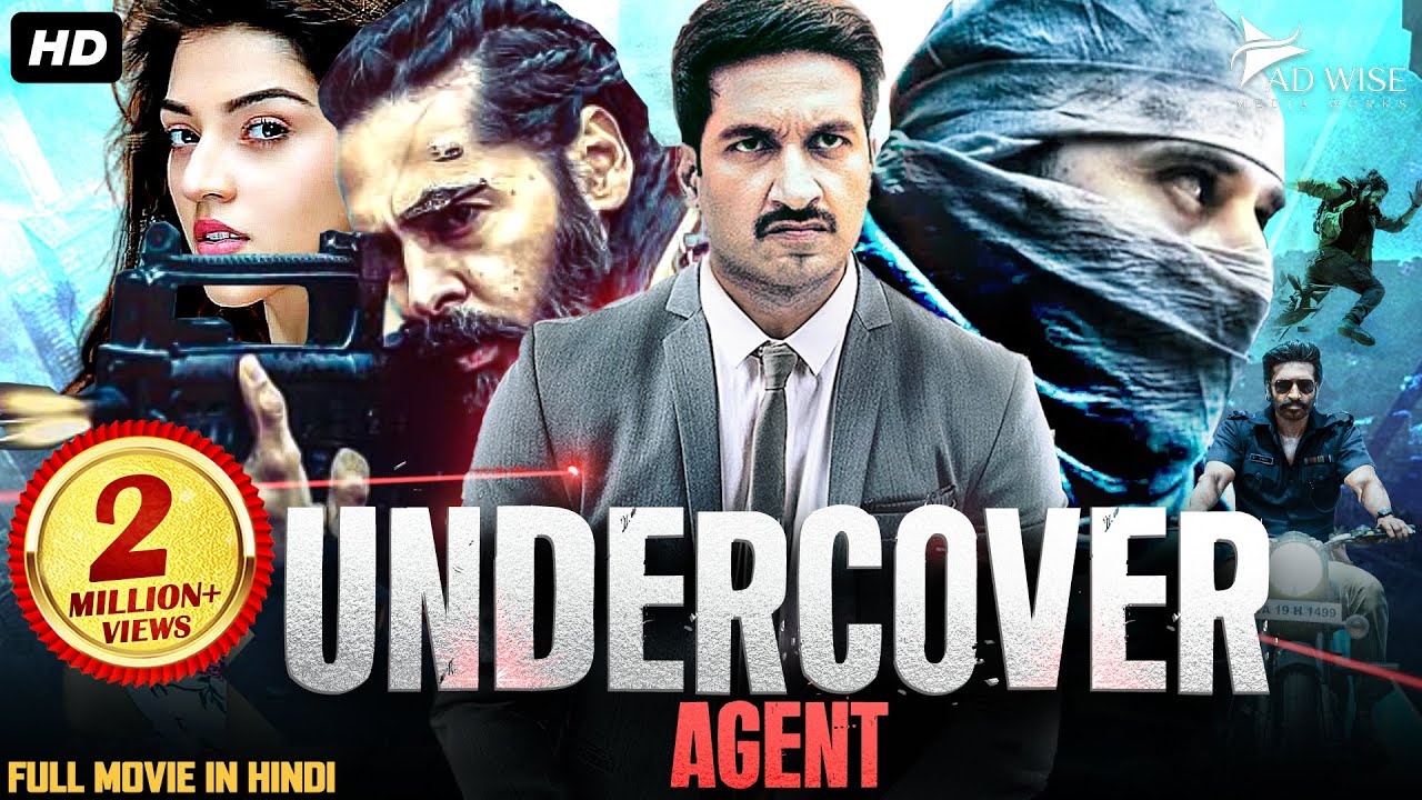Gopichand's UNDERCOVER AGENT - Superhit Hindi Dubbed Full Movie | Zareen Khan | South Action Movie