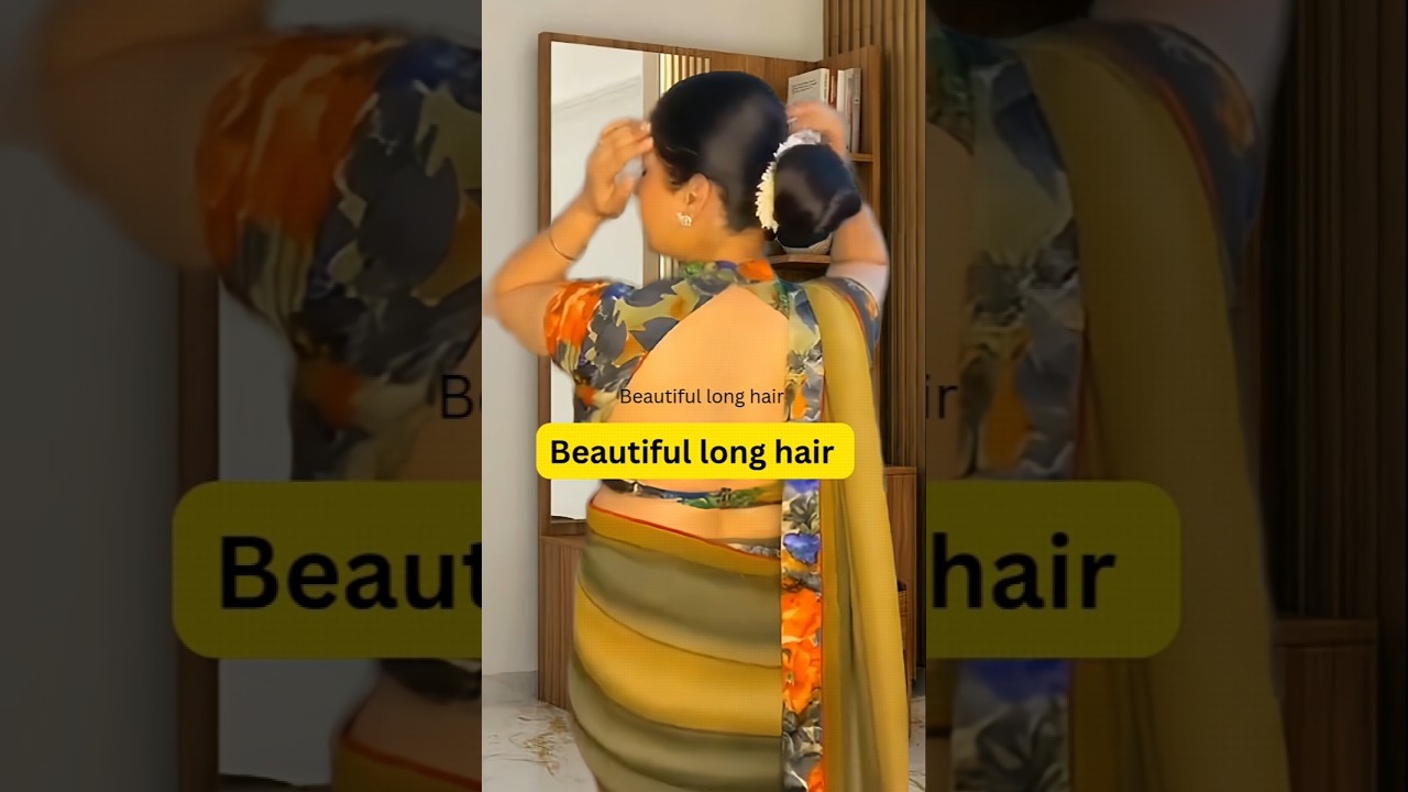 gorgeous Big bun of desi bhabhi