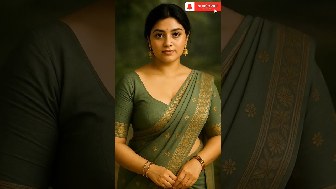 Gorgeous Looking Indian Woman in Saree #viral #shorts #ai #india #indian #woman #youtubeshorts #yt