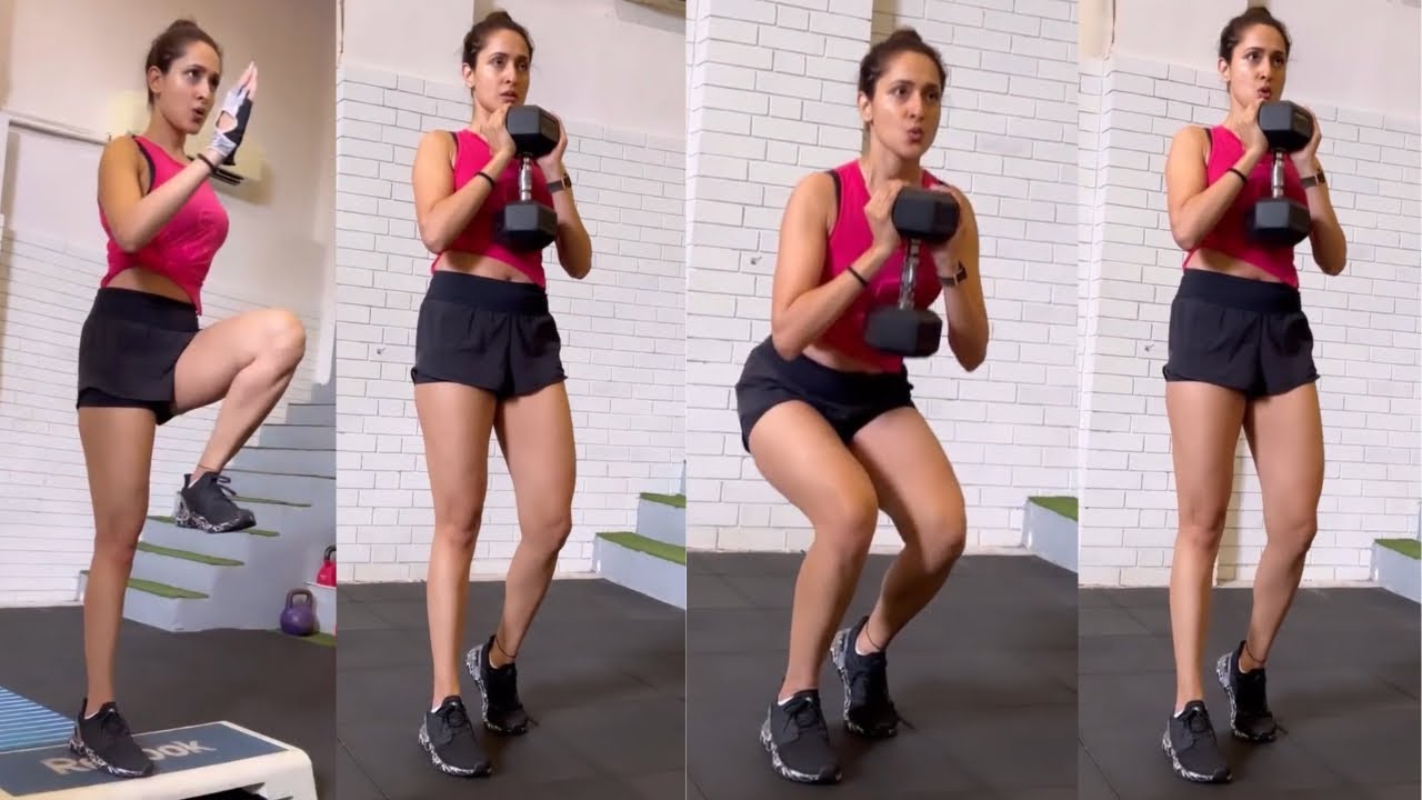 Gorgeous Pragya Jaiswal’s Latest New Morning Workout Video