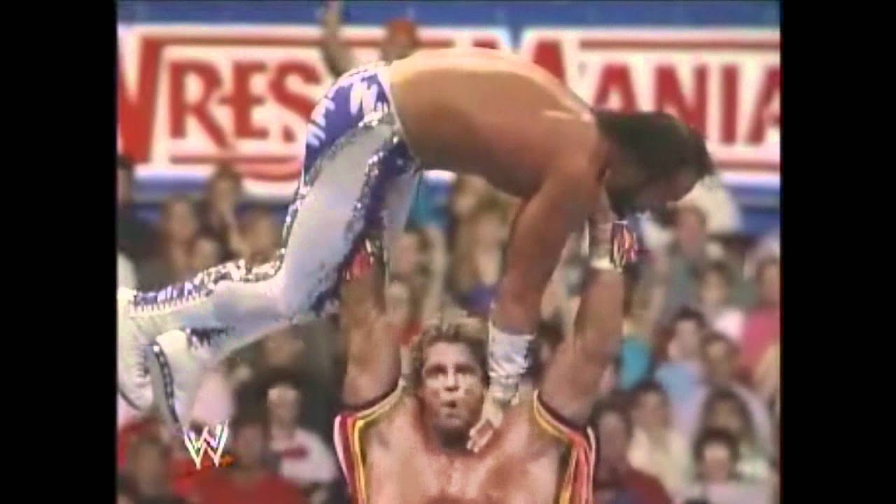 Gorilla Press Drop + Running Splash- Ultimate Warrior (Finisher)