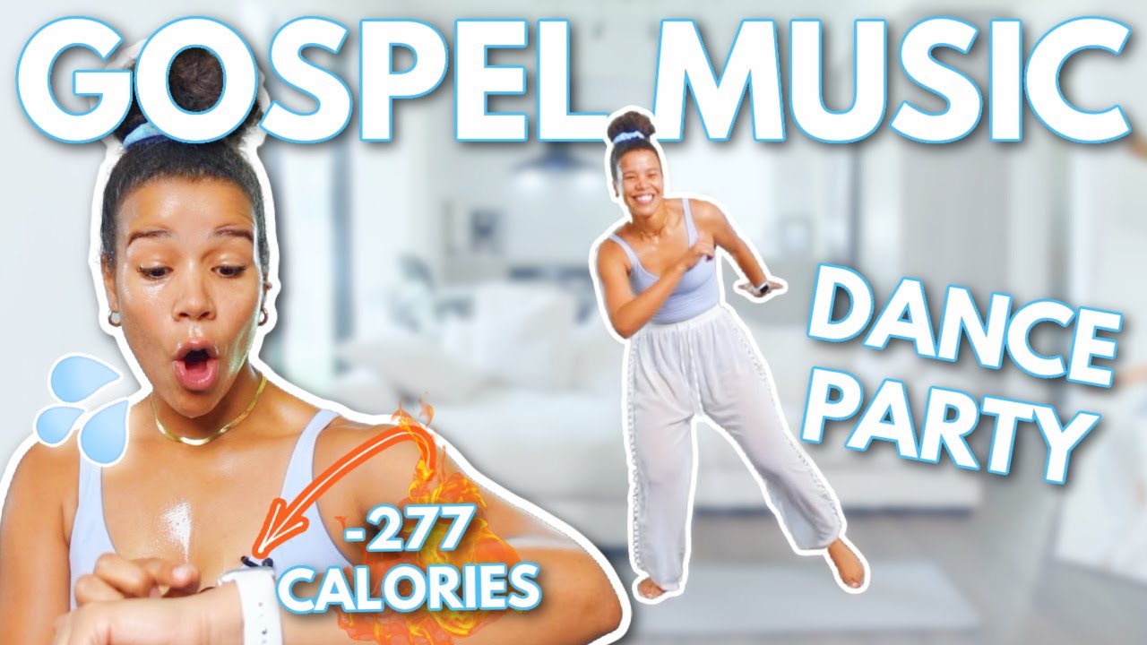 Gospel Dance Party Workout (Beginner Home Workout) Full Body, No Equipment | growwithjo
