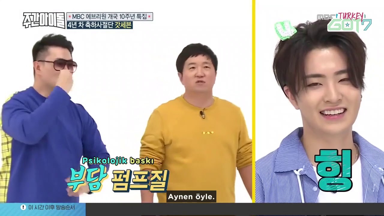 GOT7 - Weekly Idol 323. & 324. Bölümler [Türkçe Altyazılı ]
