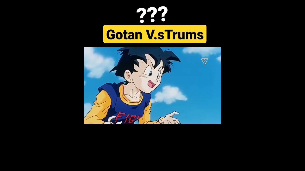 GotanV.sTrums#dragon #dragonBallsuper #superdragonBall #ultimatedragonBall#dragonBallz #short#shorts