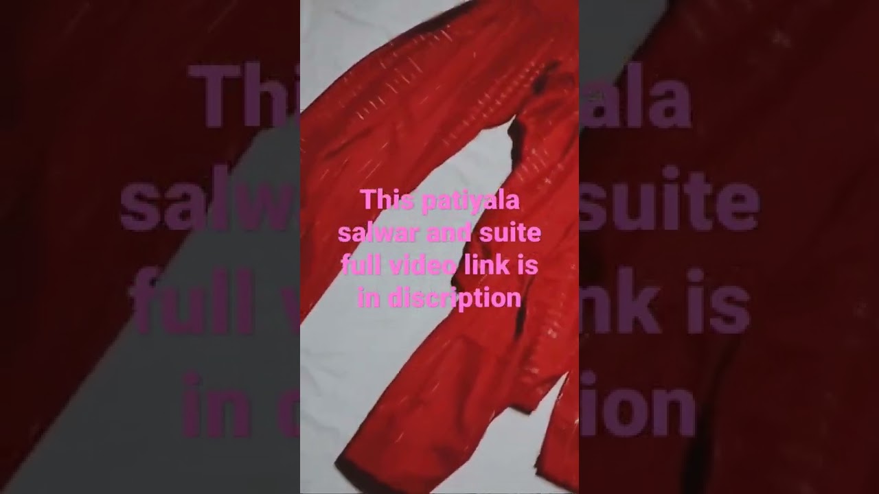 gotta patti suite design/patiyala salwar 🥰#short