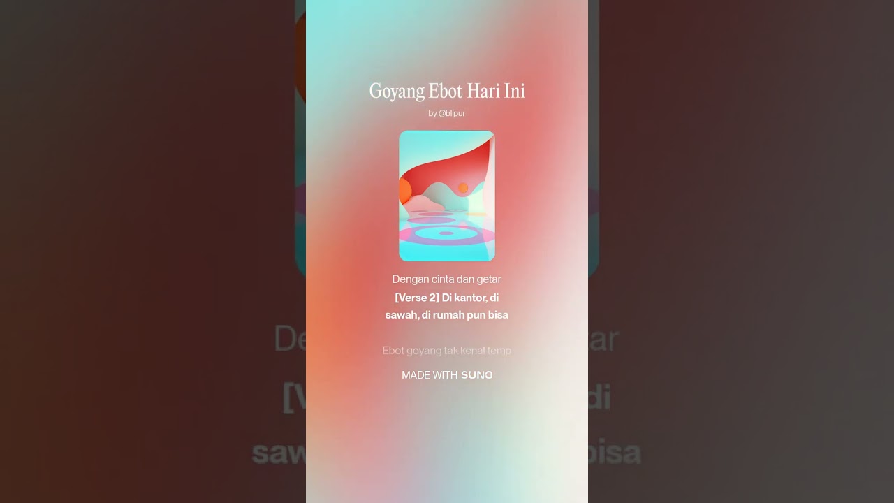 Goyang Ebot Hari Ini