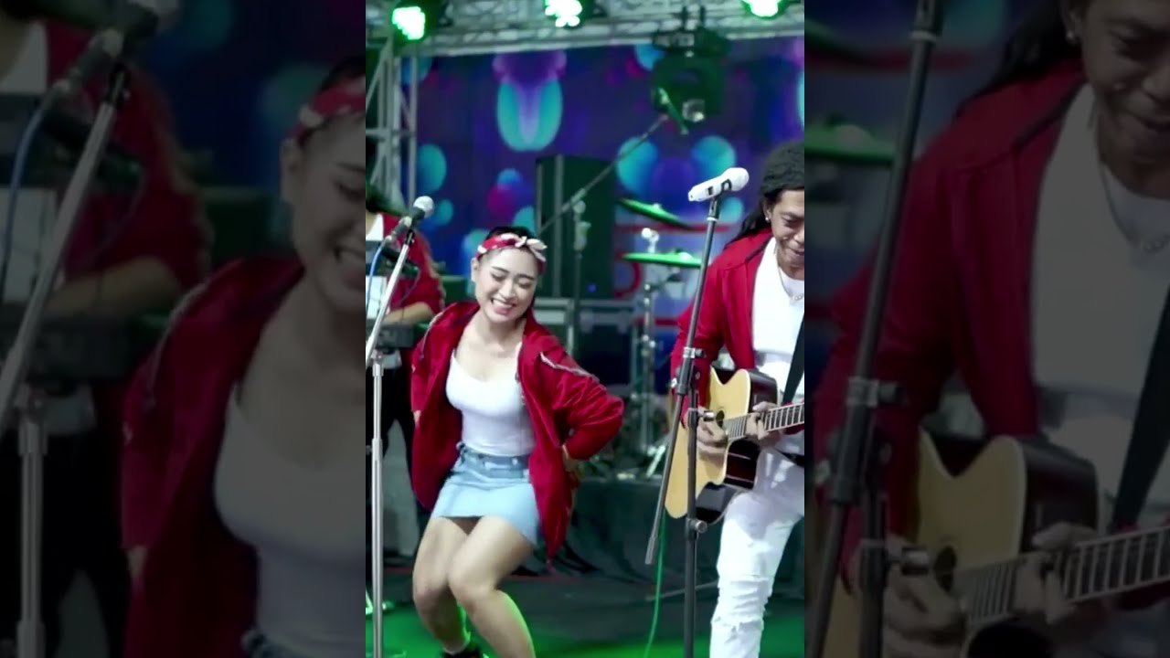 Goyang efek gedang klutuk lia amelia fet cak kopler tamborin new monata #shorts