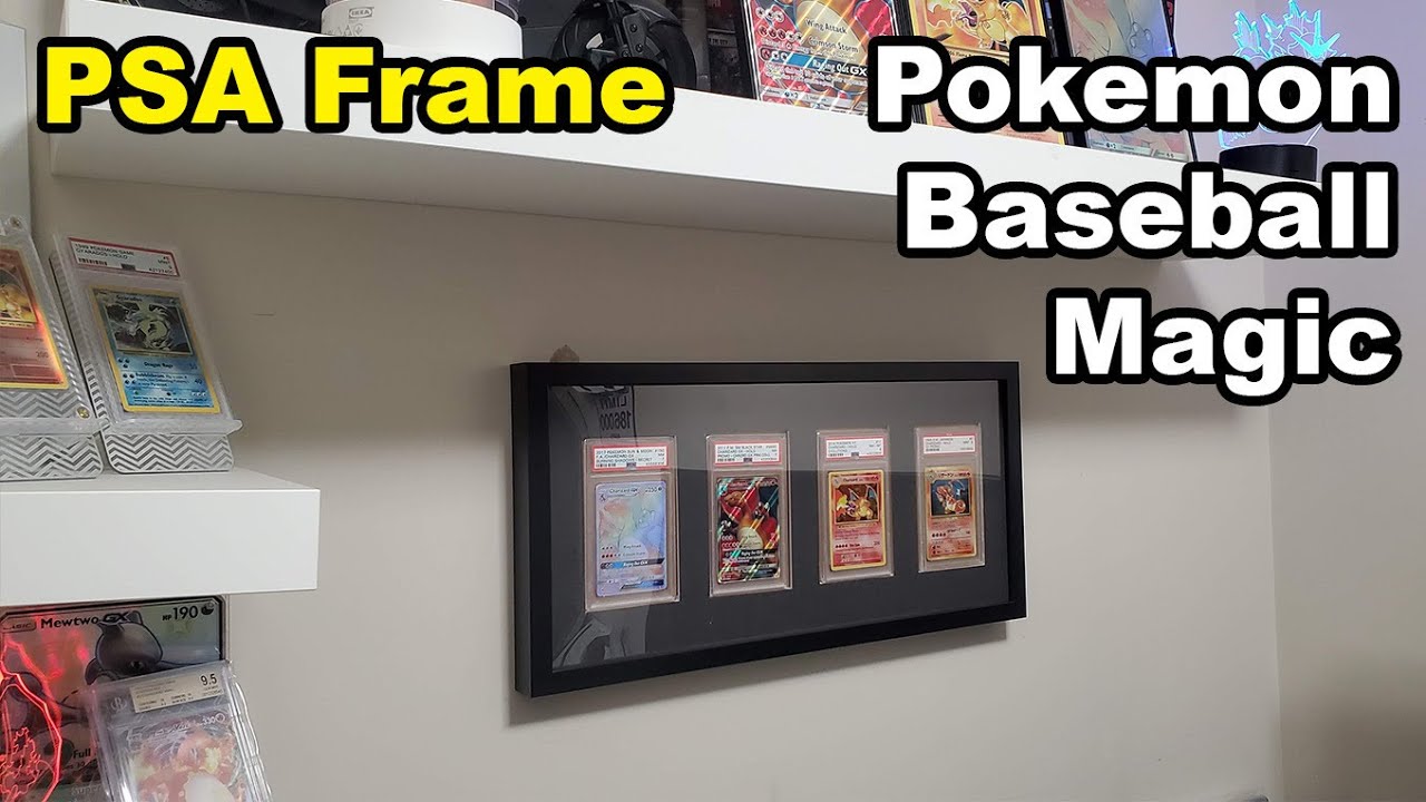 Graded Card Framed Display Pokemon PSA BGS