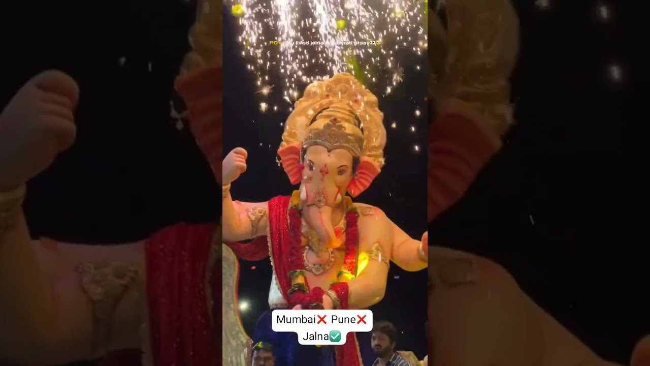 Grand Ganesh Utsav Celebrations in Jalna | Festive Highlights 🎉🕉️