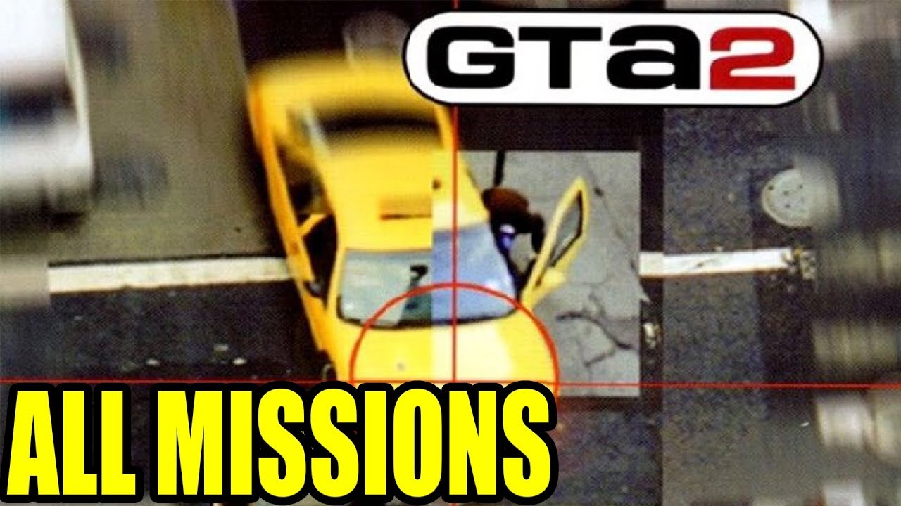 Grand Theft Auto 2 All Missions Full Walkthrough LONGPLAY/PS1