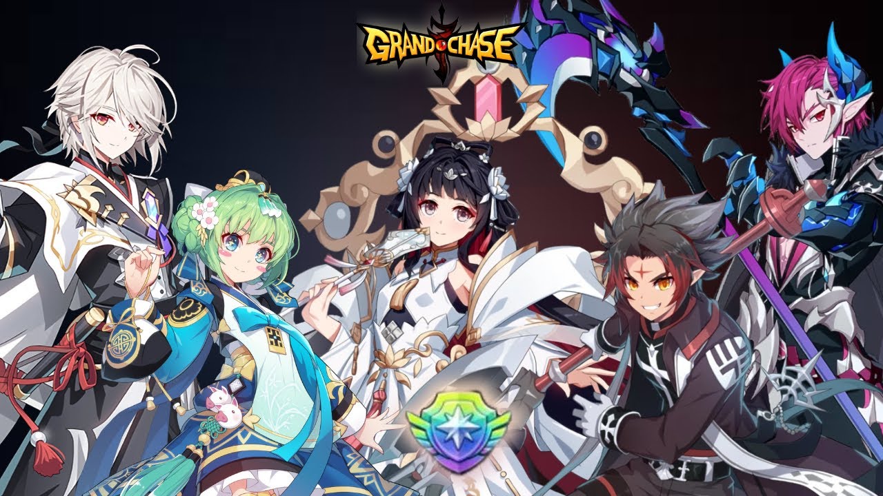 (GrandChase KR) PVP Ryan, Hwarin, Harpe, Lime/Dio  (Post Rufus SI)