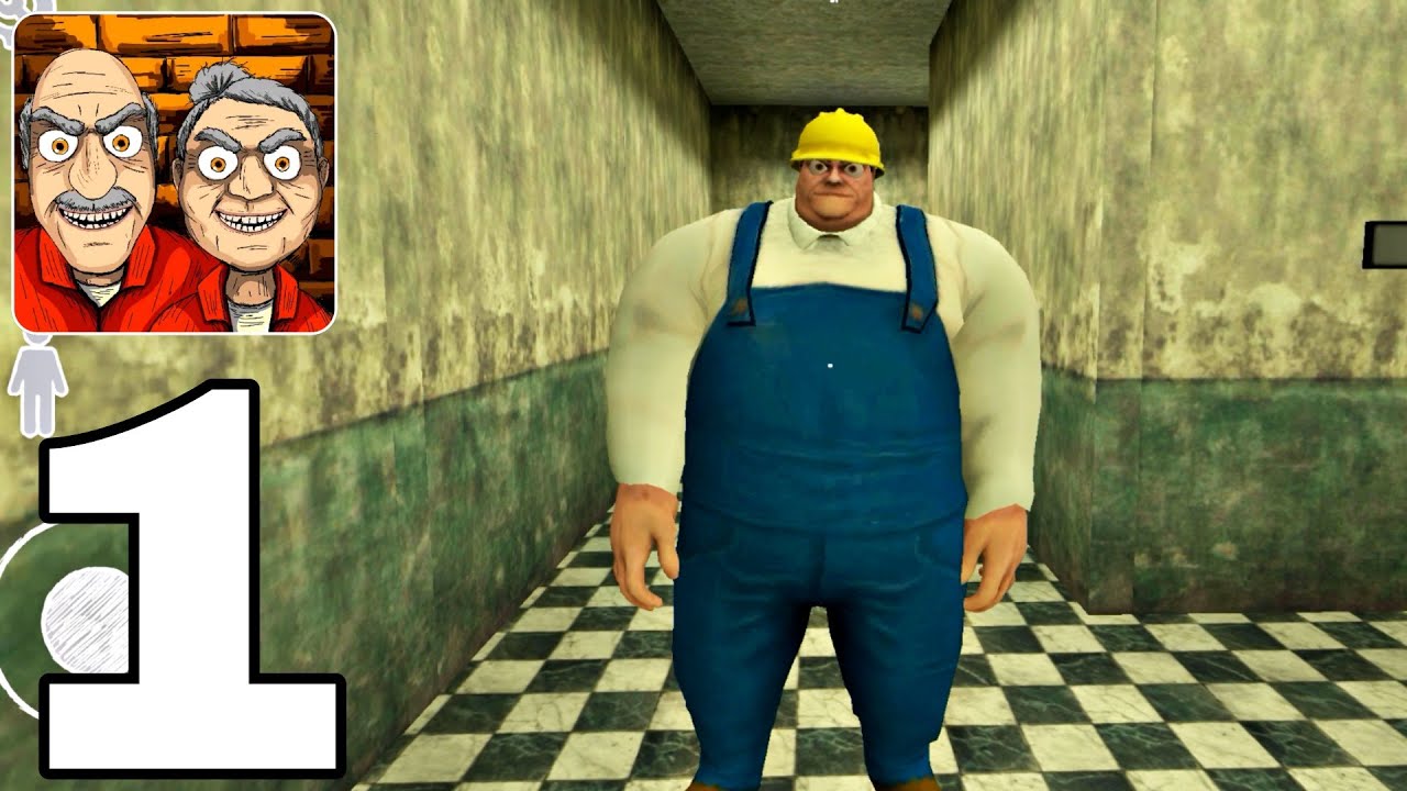Grandpa and Granny 3 Death Hospital | Tutorial | GamePlay Walkthrough Part 1 ( iOS, Android )