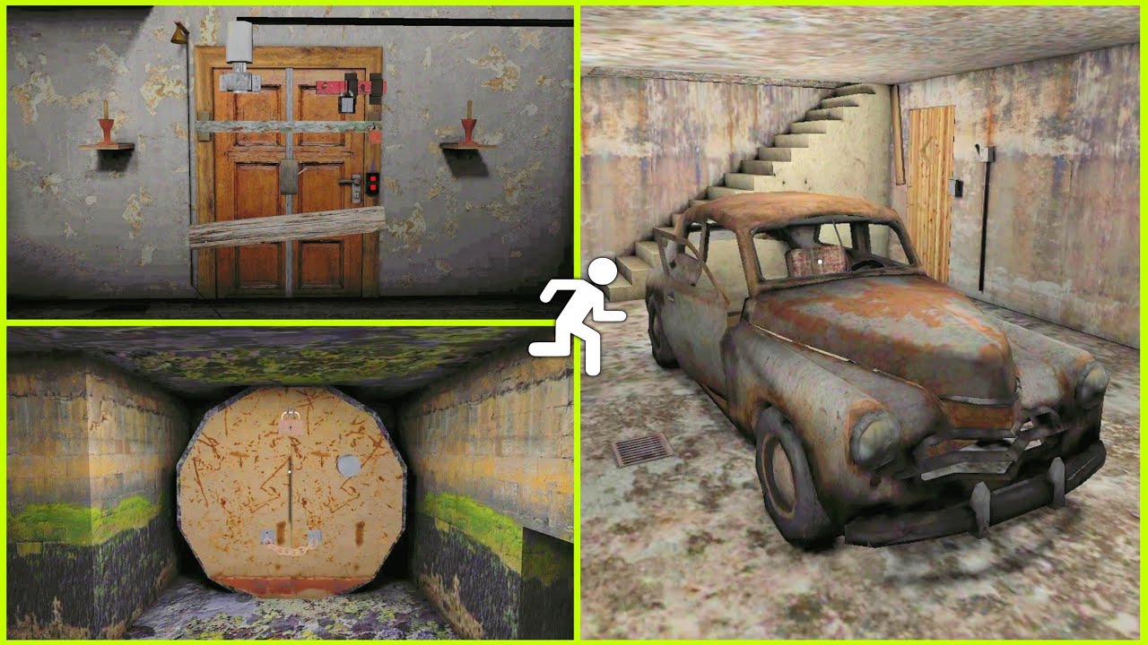 Granny 1.8.2 All Escape..🔥😂 | جراني