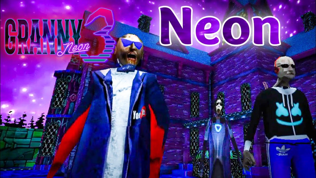 Granny 3 Neon Mod Full Gameplay
