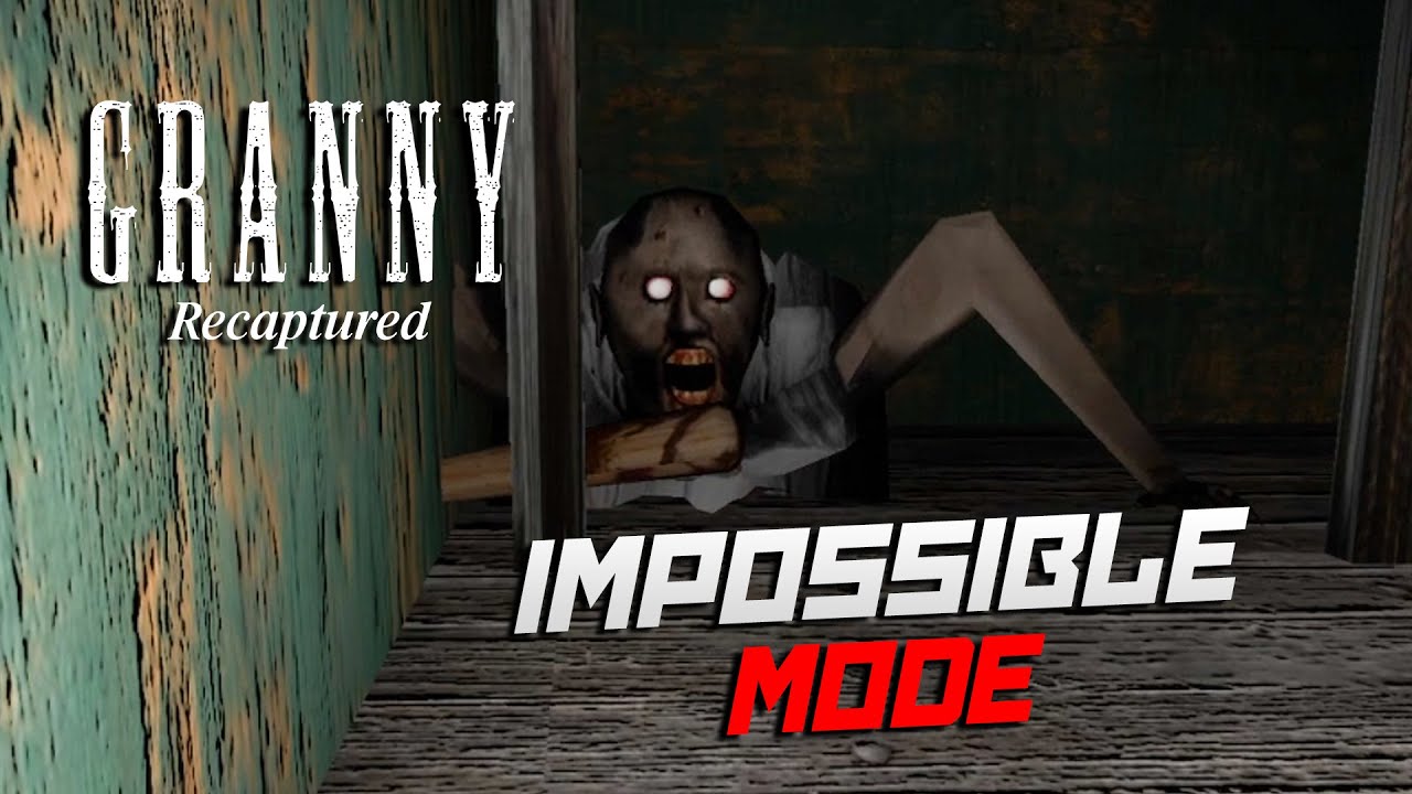 GRANNY KARANLIKTA BENİ BEKLİYOR - Granny Recaptured (IMPOSSIBLE MODE)