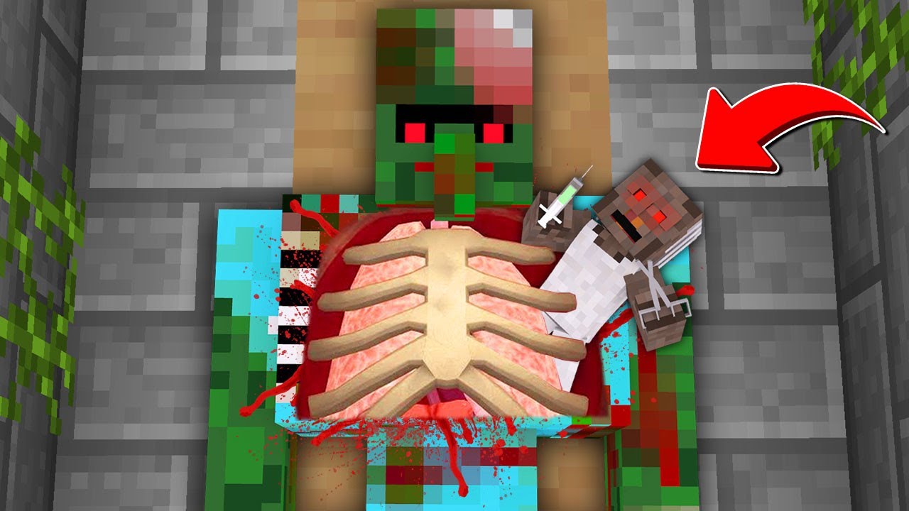 GRANNY, ZOMBİ KRALIN MİDESİNE GİRİYOR! 😱 - Minecraft