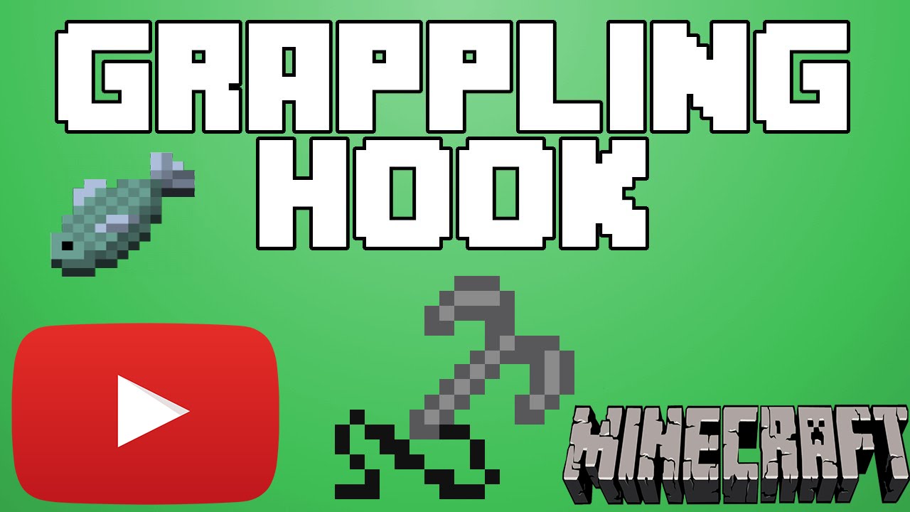 GRAPPLİNG HOOKS (KANCA MODU) !! - Minecraft Mod Tanıtımları #52
