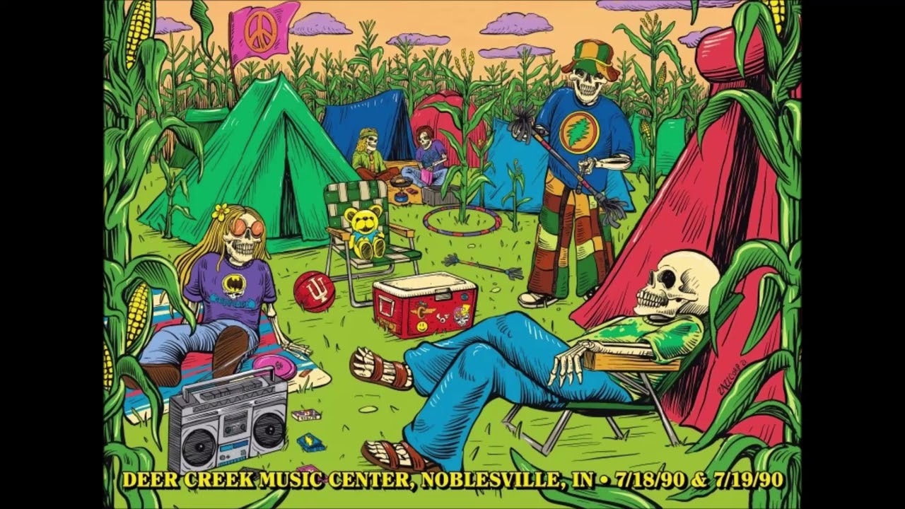 Grateful Dead - July 18 & 19, 1990 - Deer Creek Music Center - Noblesville, IN