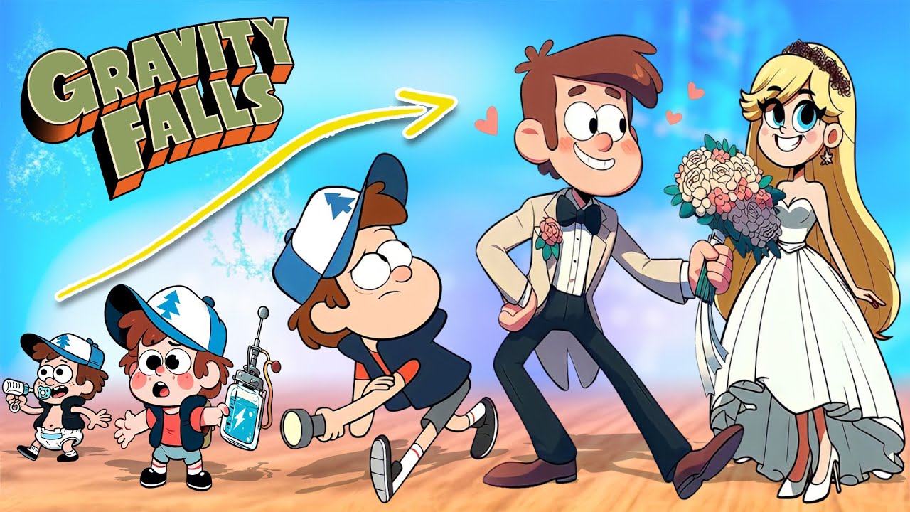 Gravity Falls Growing Up Compilation | Cartoon Wow
