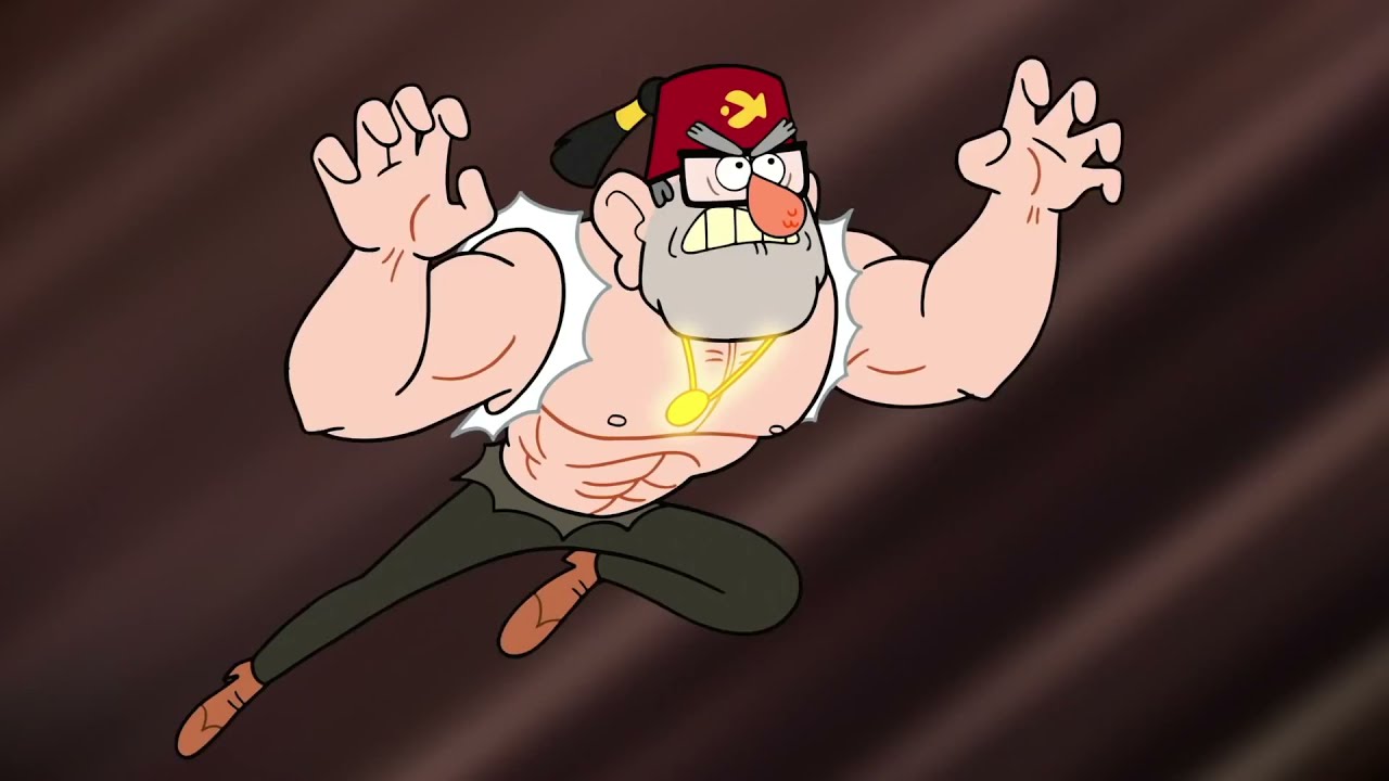 Gravity Falls Muscle Growth