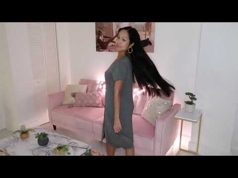Gray Dress Ekouaer