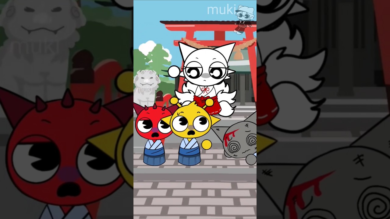 Gray! Save Wenda,the nine tailed fox! Sprunki animation story incredibox