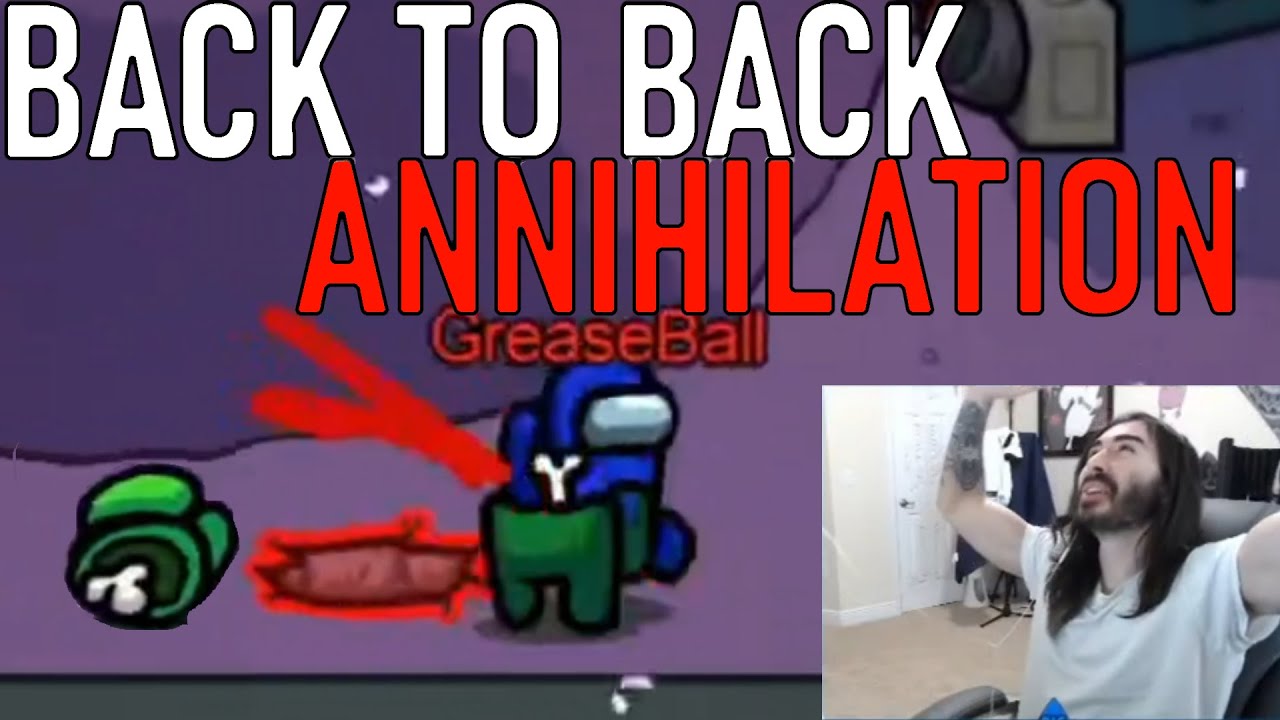 GREASEBALL BACK TO BACK IMPOSTOR (2) ANNIHILATION | Among Us Imposter