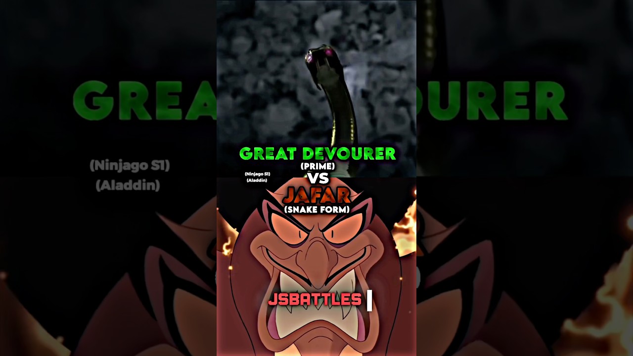 Great Devourer vs Jafar (snake)