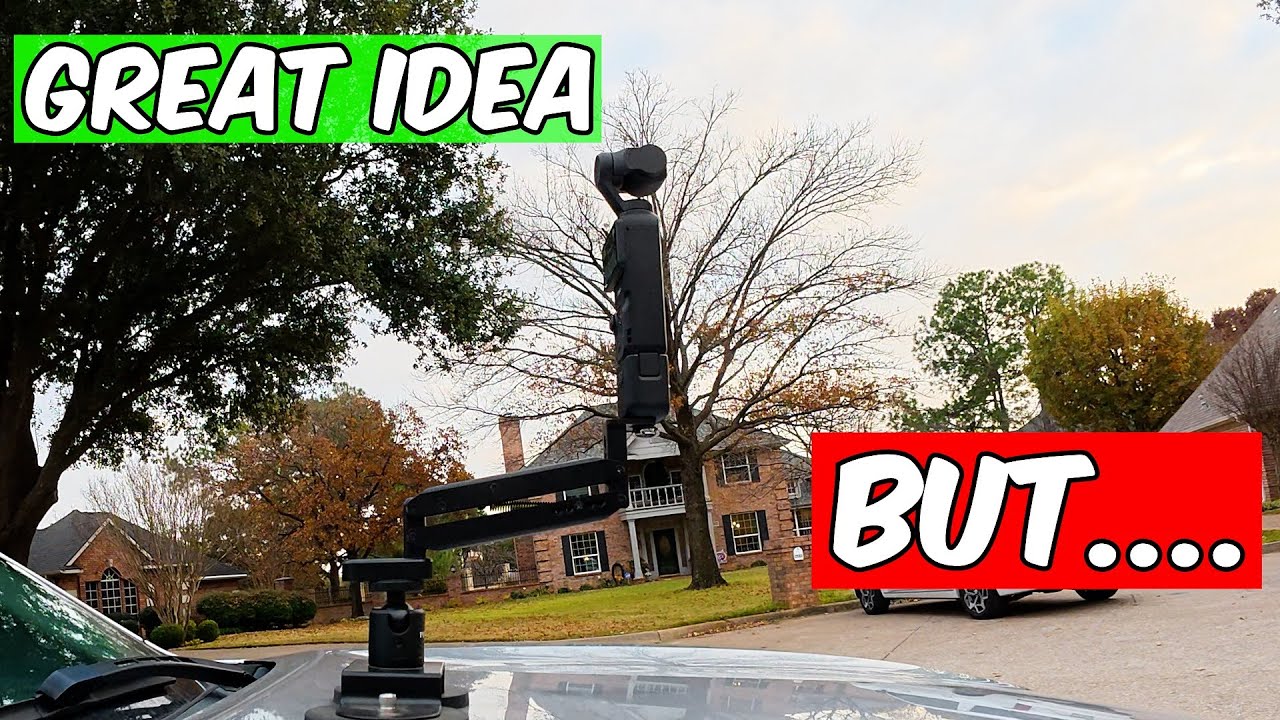 Great Idea for the DJI Pocket 3 |  Idolcam 4th axis stabilizer