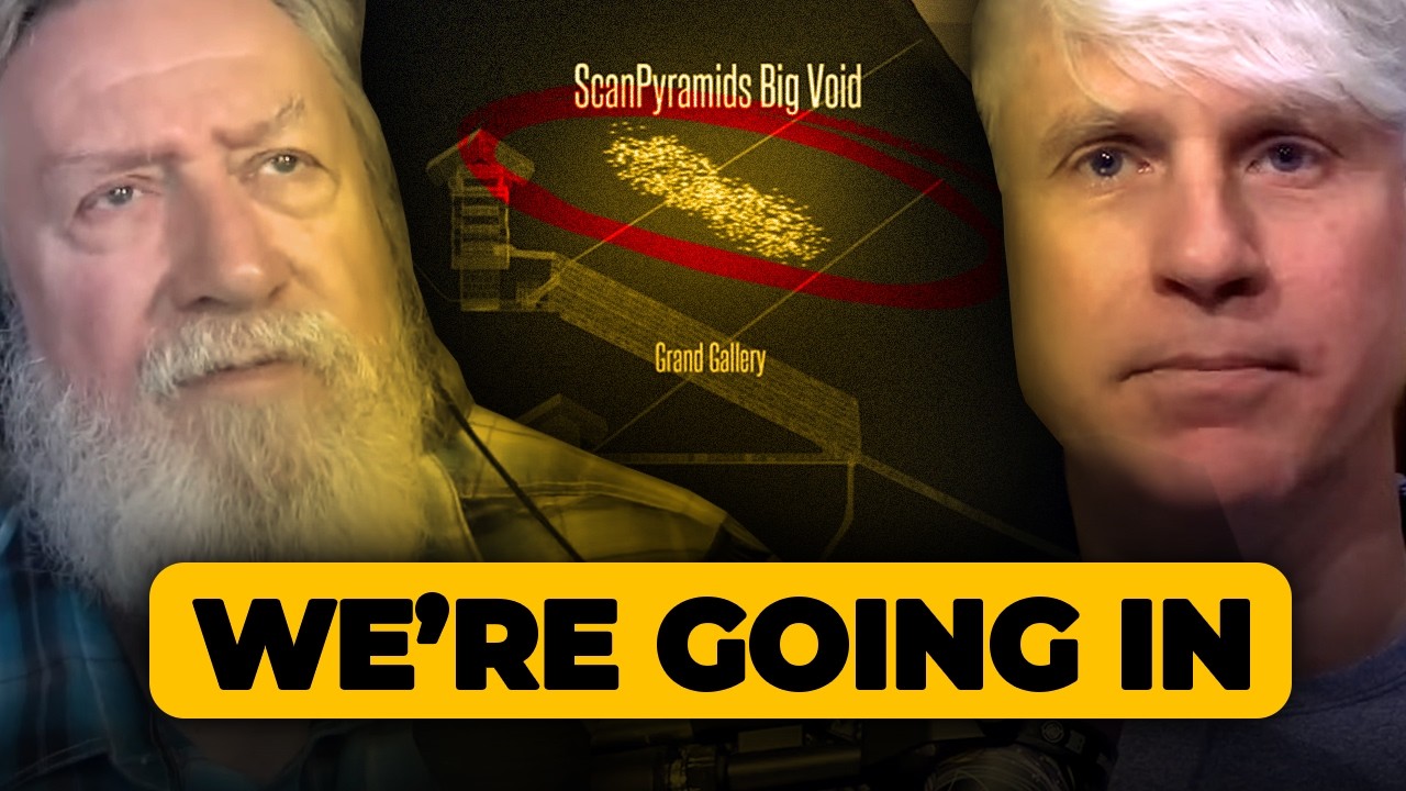 Great Pyramid's Big Void is Finally Being Opened - Matt Beall