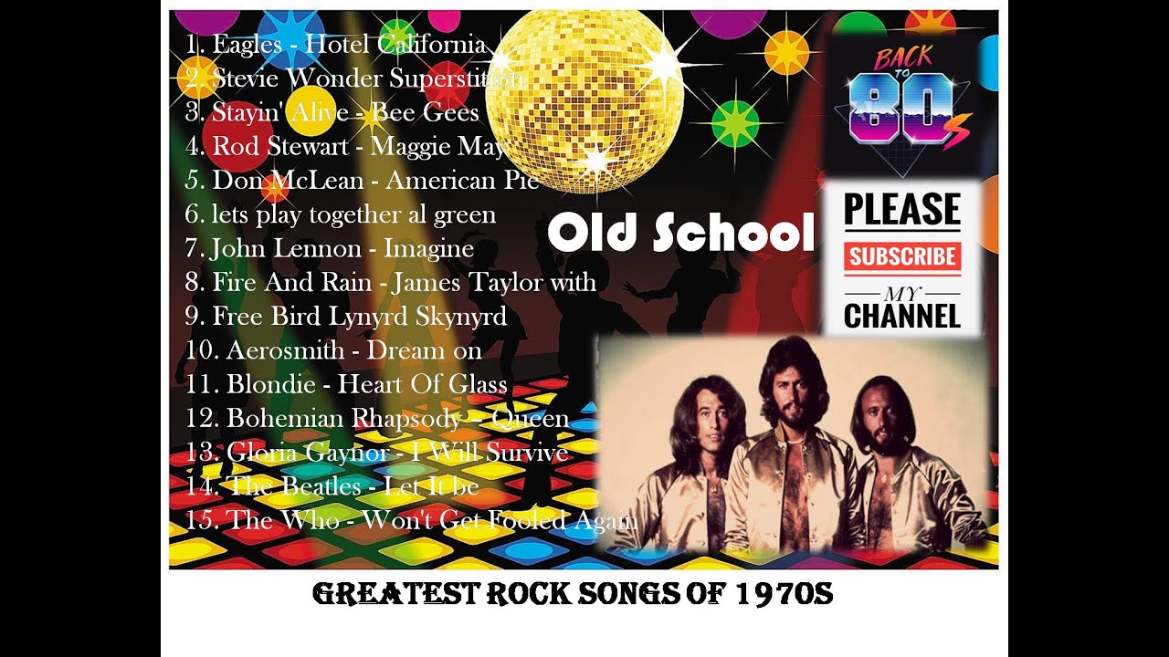 GREATEST ROCK SONGS OF THE 1970S/CLICK IT AND FEEL THE OLD SCHOOL