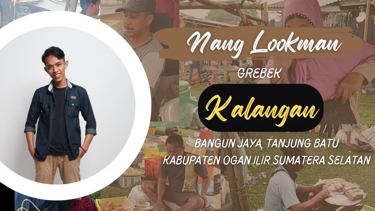 GREBEK KALANGAN/PASAR BANGUN JAYA, TANJUNG BATU, OGAN ILIR|PENJUALNYA RAMAH DAN MURAH | Pake Capcut