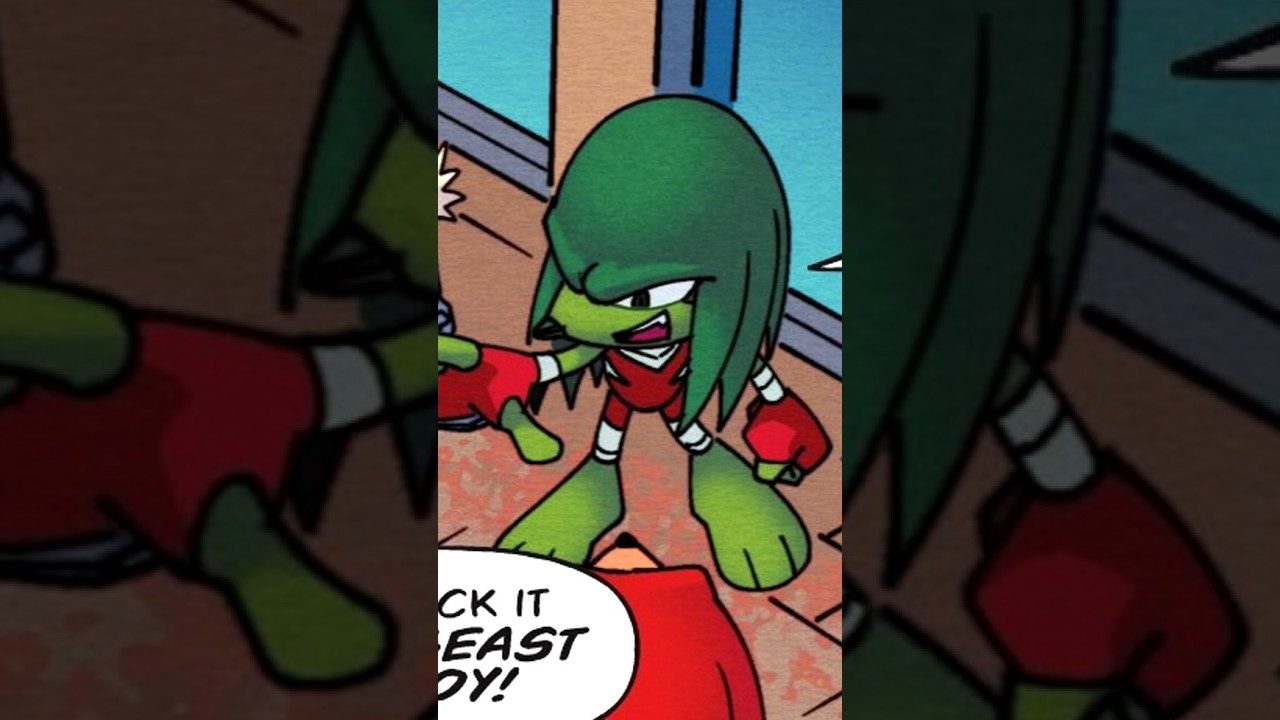 Green Knuckles Returns #sonicthehedgehog #dcxsonic #sonicidw
