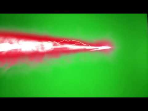 Green screen _ laser eyes effect