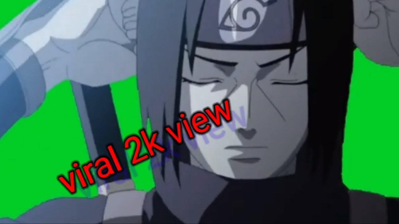 Green screen itachi uchiha