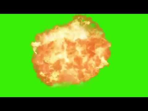 Green Screen Patlama Efekti