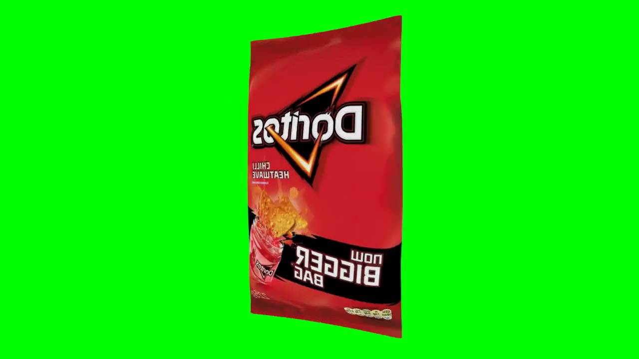 Green Screen Spinning Doritos Chip Packet BEST SOFT FOR MONTAGE [MLG] GreenScreen MLG VOICE