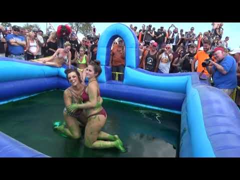Green Slime Wrestling #2-Cacklebery Campground-Daytona Beach Bike week 2020