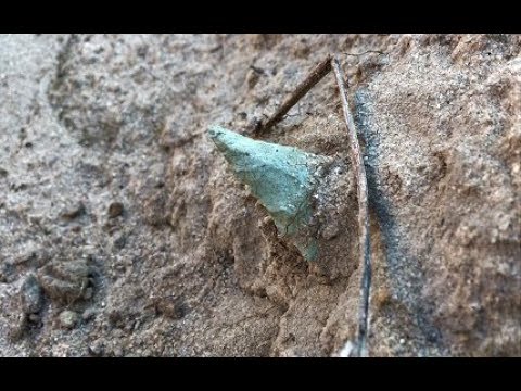 Green Spear Point! ~ 86. Indian Artifacts!  MAY 2019