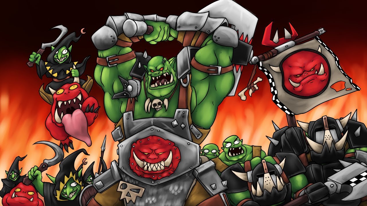 GREENSKINS: DA STRONG ONEZ WIN, AN’ THEN EAT THE WEAK | WARHAMMER FANTASY LORE