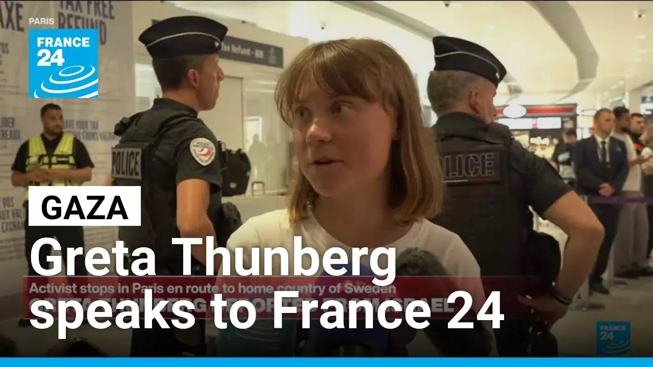 Greta Thunberg speaks to France 24 after her deportation from Israel • FRANCE 24 English