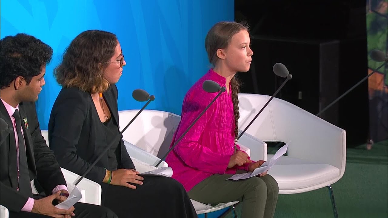Greta Thunberg tells global leaders she 'will never forgive' them for failing on climate change