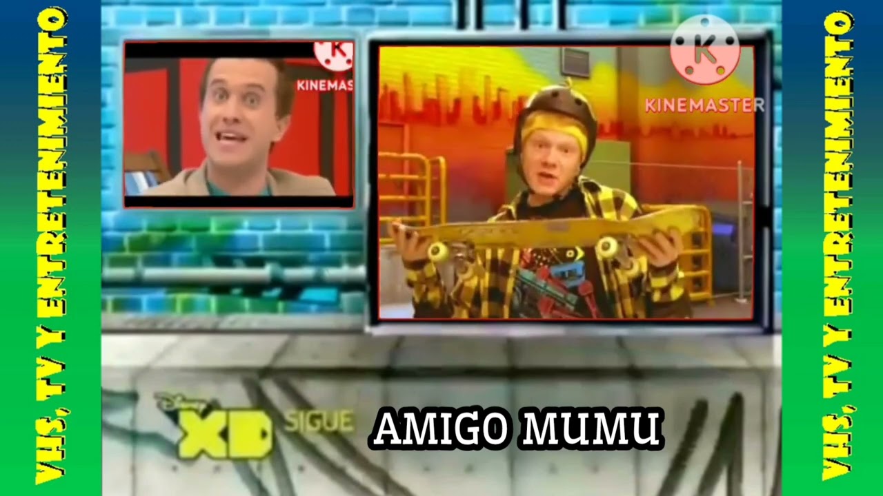Gráfica de Créditos Disney XD LA (2010-2015) Ahora Amigo Mumu