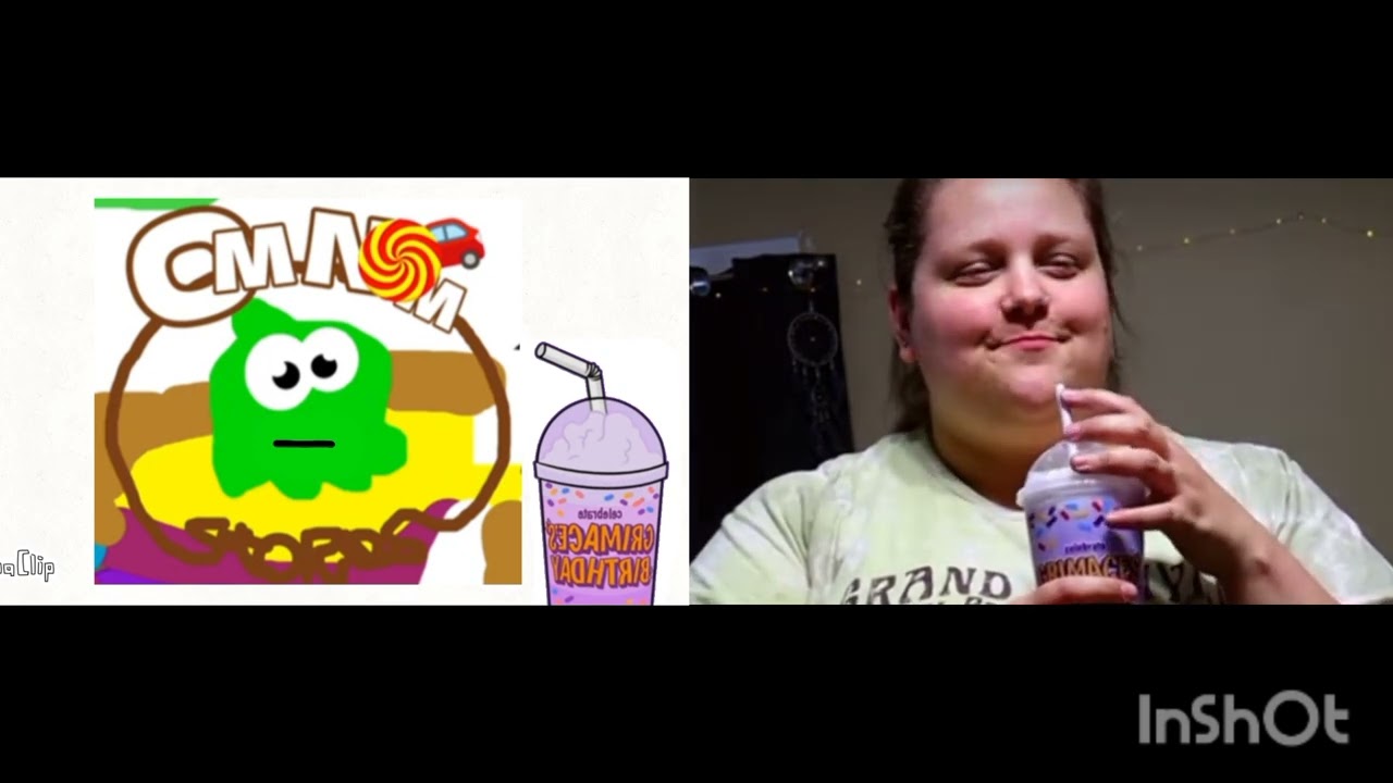 grimace shake blueberry inflation Side & Side