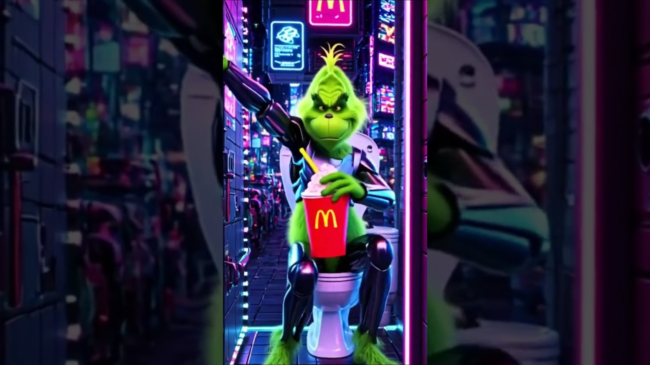 Grinch Reboot Episode 1 – McDonald's in Flames