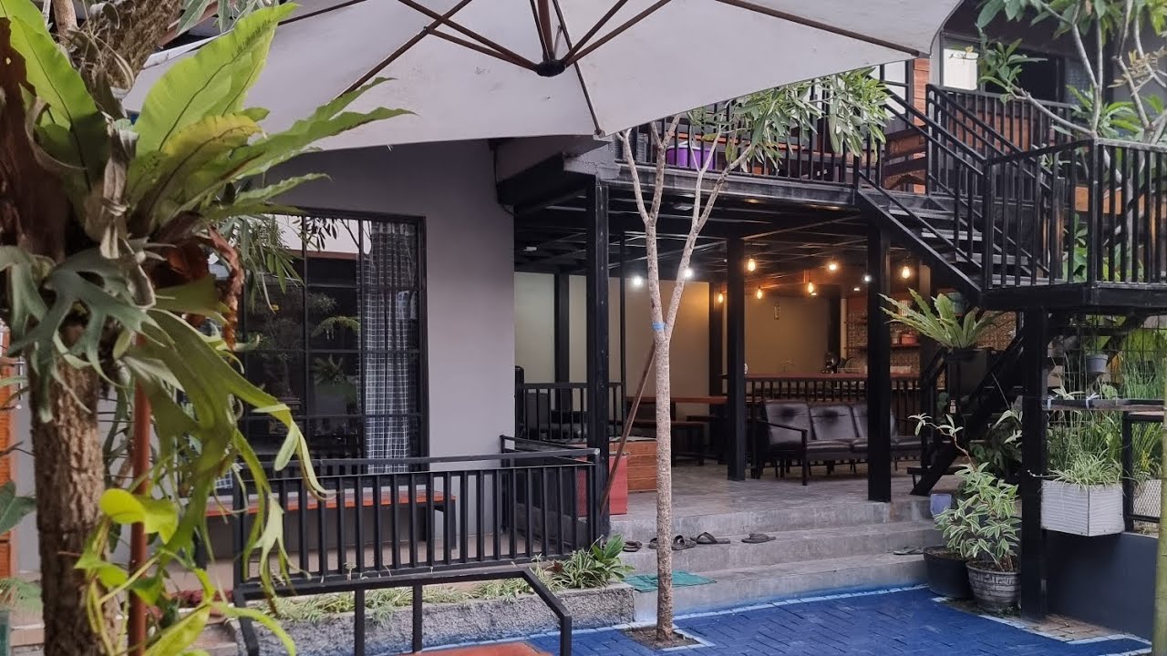 griya ehazs private pool villa 10 kamar di trawas mojokerto