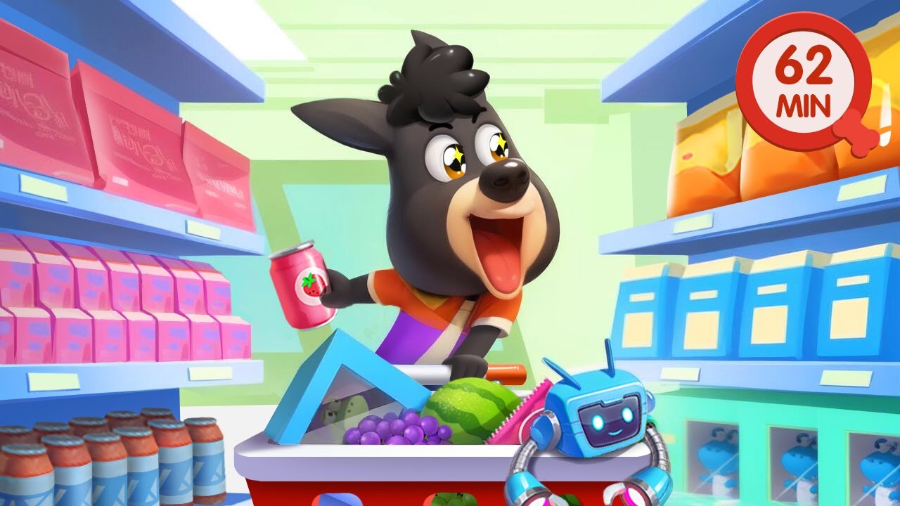 Grocery Store Adventure | Kids Learn Good Habits | Safety Rules for Kids | Sheriff Labrador