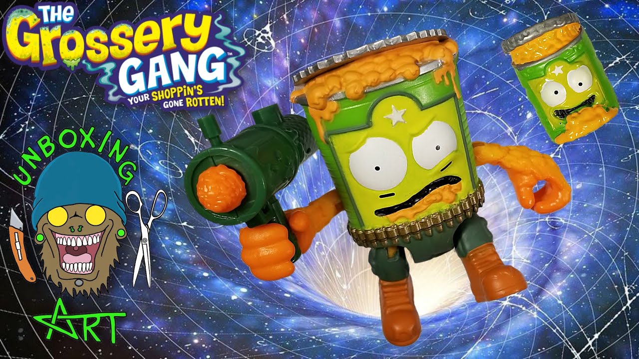 Grossery Gang Time Wars Bad Beans Shooter Unboxing and Review